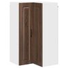vidaXL Armoire de cuisine avec &eacute;tag&egrave;re Ch&ecirc;ne brun 57 x 57 x 100 cm