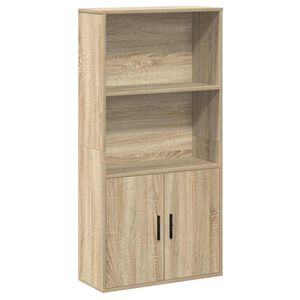 vidaXL Biblioth&egrave;que ch&ecirc;ne sonoma 60x24x120 cm bois d'ing&eacute;nierie
