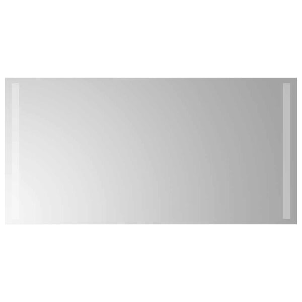 vidaXL Miroir de salle de bain &agrave; LED 80x40 cm