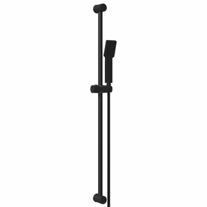 vidaXL Ensemble de Syst&egrave;me de Douche Noir 100 cm Acier inoxydable