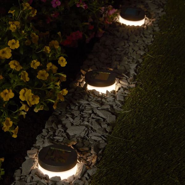 Luxform Lampes de jardin &agrave; LED solaires Avignon 4 pcs Noir