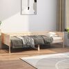vidaXL Lit de jour sans matelas bois de pin massif 80x200 cm