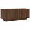 vidaXL Meuble TV Ch&ecirc;ne marron 100x35x40 cm Bois d'ing&eacute;nierie