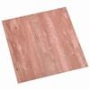 vidaXL Planches de sol Rouge 5,11 m&sup2; 55 pi&egrave;ces PVC