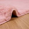 vidaXL Tapis en Fourrure Synth&eacute;tique de Lapin Olite Rose 80 x 250 cm