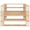 vidaXL Salon de jardin palette 5 pcs bois