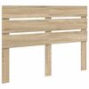 vidaXL T&ecirc;te de lit Ch&ecirc;ne Sonoma 100 cm Bois d'ing&eacute;nierie