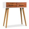 vidaXL Table console Bois d'acacia massif 70x30x75 cm