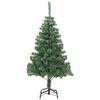 vidaXL Sapin de No&euml;l avec 300 LED avec support Vert 180 cm PVC