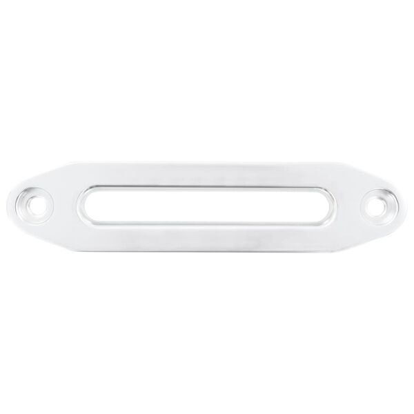 vidaXL Guide-c&acirc;ble Argent&eacute; 254 mm Aluminium pour treuil