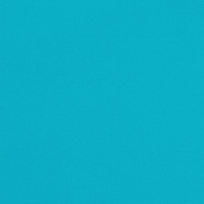 vidaXL Coussin de palette turquoise 60x61,5x10 cm tissu Oxford