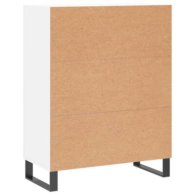 vidaXL Buffet blanc 69,5x34x90 cm bois d'ingénierie