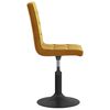 vidaXL Tabouret de bar Marron Velours