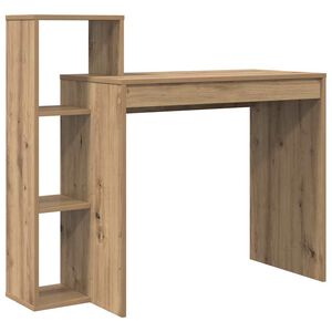 vidaXL Bureau Ch&ecirc;ne artisanal 100 x 40 x 90 cm Bois d'ing&eacute;nierie