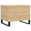 vidaXL Table basse Chêne sonoma 60x44,5x45 cm Bois d'ingénierie