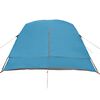 vidaXL Tente de camping de cabine 4 personnes bleu imperméable