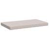 vidaXL Coussin de banc 1 pi&egrave;ce VUGHT 100 % polyester Blanc
