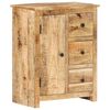 vidaXL Buffet 59x35x75 cm Bois de manguier brut