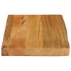 vidaXL Dessus de table &agrave; bord vivant 60x30x2,5 cm bois massif manguier
