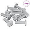 vidaXL Vis 1593 pc Argent&eacute; 8 x 25 mm Acier