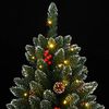 vidaXL Sapin de Noël artificiel 300 LED 180 cm