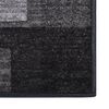 vidaXL Tapis de couloir antid&eacute;rapant Anthracite 67x450 cm