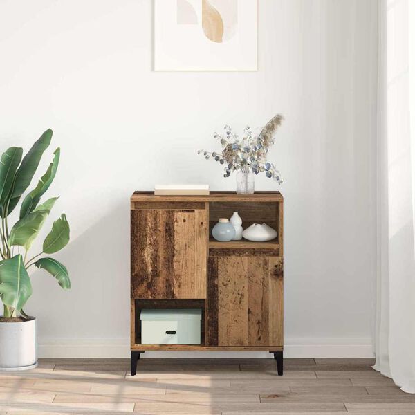 vidaXL Buffet Bois ancien 60 x 35 x 70 cm Bois d'ing&eacute;nierie