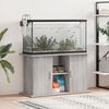 vidaXL Support pour aquarium sonoma gris 101x41x58cm bois d'ing&eacute;nierie