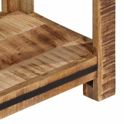 vidaXL Table console 100x35x75 cm bois de manguier massif