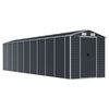 vidaXL Abri de jardin anthracite 191x810x198 cm acier galvanis&eacute;