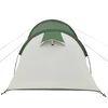 vidaXL Tente de camping tunnel 2 personnes vert imperméable