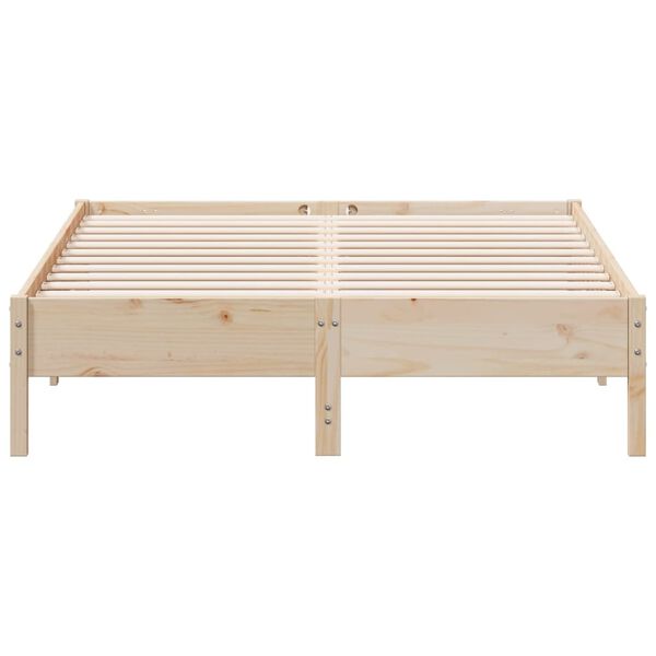vidaXL Cadre de lit sans matelas 140x200 cm bois massif de pin