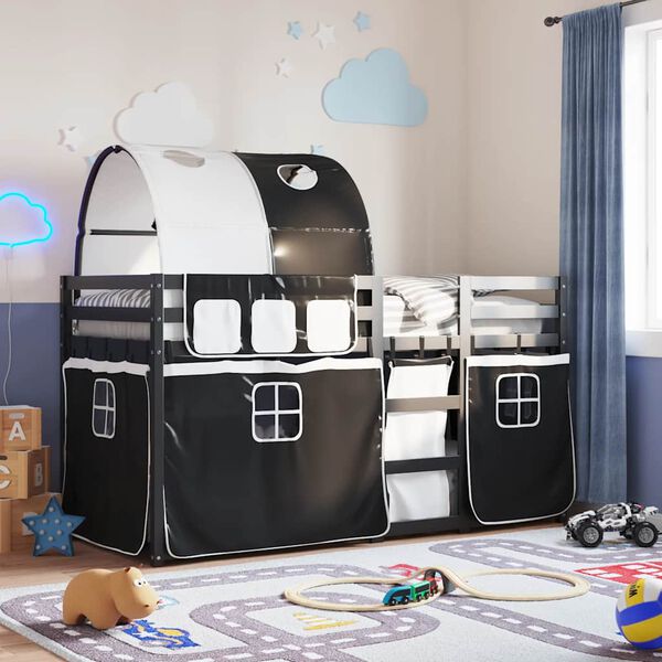 vidaXL Lit superpos&eacute; sans matelas 90x190 cm bois de pin massif