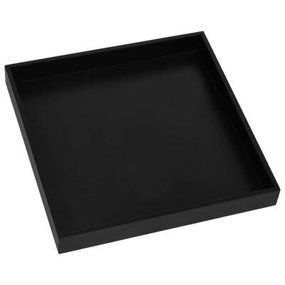 vidaXL Table d'appoint Noir et doré 38x38x38,5 cm MDF