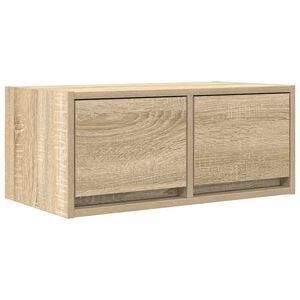 vidaXL Meuble TV ch&ecirc;ne sonoma 60x31x25,5 cm bois d'ing&eacute;nierie