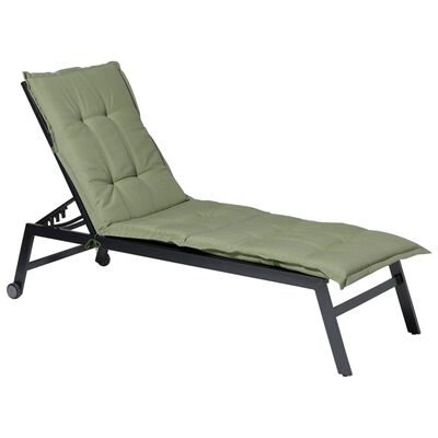 Madison Coussin de chaise longue Panama 200x60 cm Vert sauge