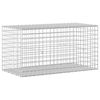 vidaXL Gabion avec fil de 5 mm et maille de 5x5 cm 100x50x50 cm