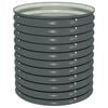 vidaXL Lit sur&eacute;lev&eacute; de jardin 80x80x81 cm Acier galvanis&eacute; Gris