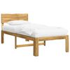 vidaXL Cadre de lit simple avec t&ecirc;te de lit ROSTOCK Blanc 80 x 200 cm