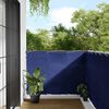vidaXL &Eacute;cran de balcon bleu 120x800 cm 100% polyester oxford
