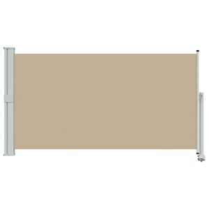 vidaXL Auvent lat&eacute;ral 140 x 300 cm 100% polyester fer acier