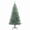 vidaXL Arbre de No&euml;l artificiel floconn&eacute; de neige avec lumi&egrave;re LED