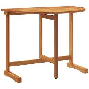 vidaXL Table pliable de balcon 90x60x72 cm bois d'acacia solide