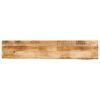 vidaXL Dessus de table 180x20x3,8cm bord vif bois massif manguier brut