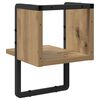 vidaXL &Eacute;tag&egrave;re Murale Ch&ecirc;ne artisan 20 x 25 x 30 cm Bois d'ing&eacute;nierie