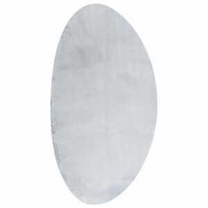 vidaXL Tapis HUARTE Gris 100 x 200 cm Polyester