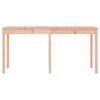 vidaXL Table de jardin 159,5x82,5x76 cm bois massif de douglas