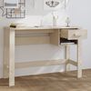 vidaXL Bureau HAMAR Marron miel 110x40x75 cm Bois massif de pin
