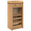 vidaXL Armoire à vin Panama 57x40x111,5 cm bois de pin massif