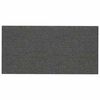 vidaXL T&ecirc;te de lit murale 12 pc 60 x 30 cm Gris fonc&eacute; tissu